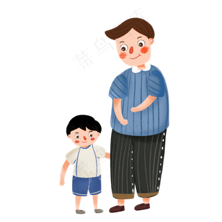 创意温馨父亲节人物素材