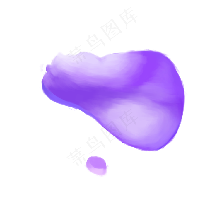 花瓣手绘通用词免扣图