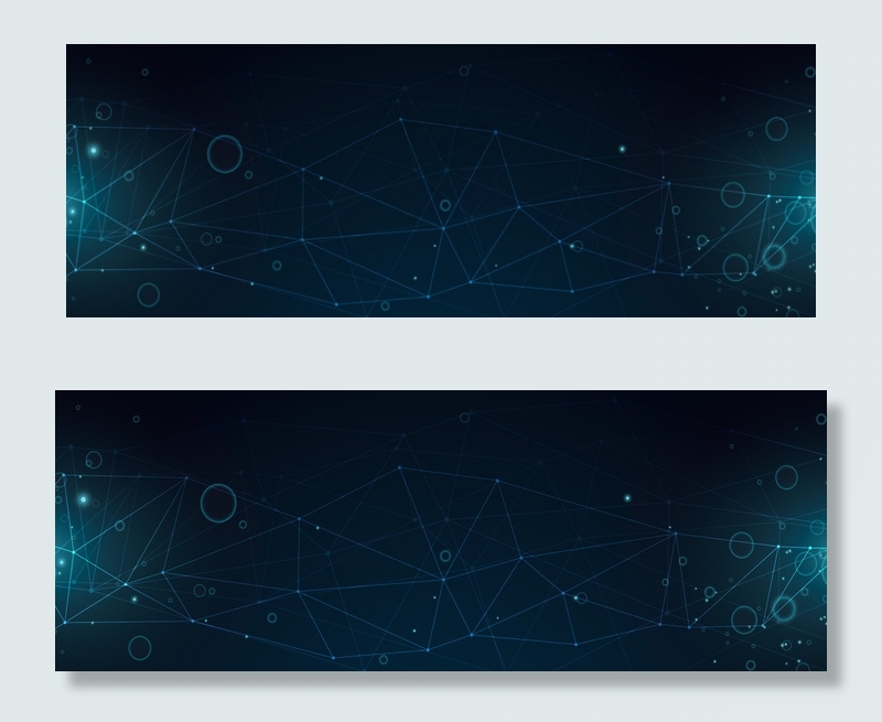 科技感十足的商业背景