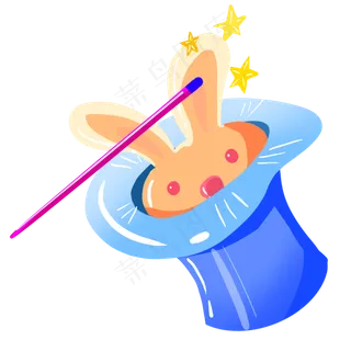 愚人小兔子和礼帽