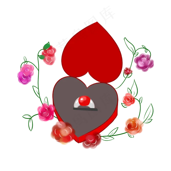 520求婚戒指(3000X3000(DPI:300))psd模版下载