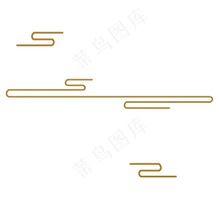 中国风云纹漂浮素材免费下载,免抠元素