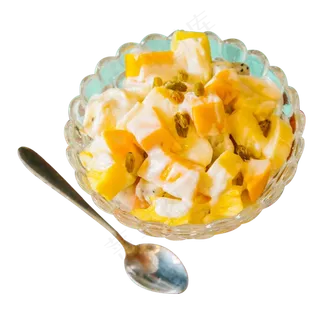 实拍聚会休闲水果水果捞