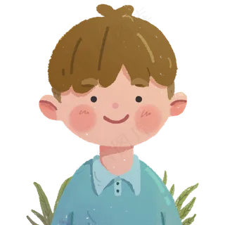 可爱男孩情侣头像