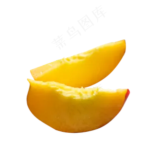 新鲜的桃子免抠图