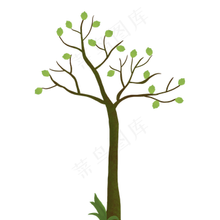 植树节树木PNG,免抠元素