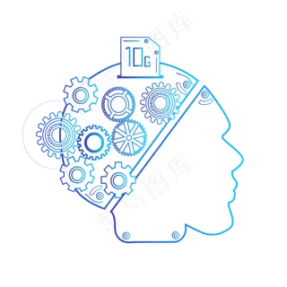 矢量免扣卡通大脑,免抠元素 矢量免扣卡通大脑,免抠元素