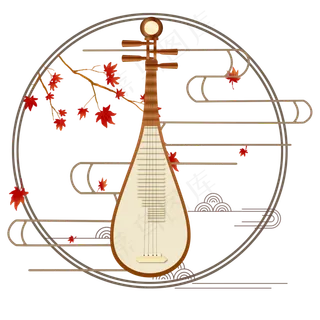 古风乐器琵琶