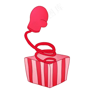 愚人节红色的手套道具