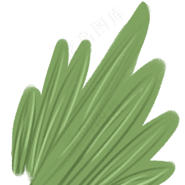 枝叶春季自然植物(2000X2000(DPI:300))psd模版下载
