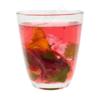 清凉花果玫瑰茶