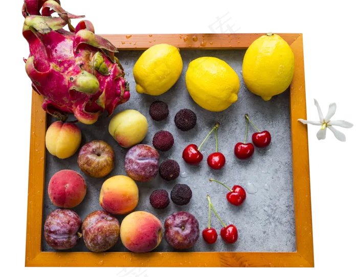 水果组合(2000X1549(DPI:300))psd模版下载
