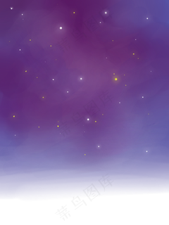 星星满天星空,免抠元素