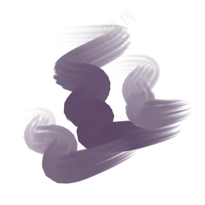 毛笔笔刷素材(2000*2000px 300 dpi )