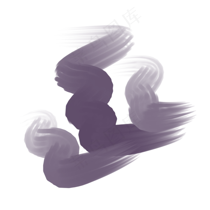 毛笔笔刷素材(2000*2000px 300 dpi )