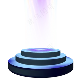 电商c4d促销展台,免抠元素