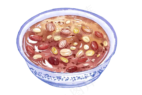 美食八宝粥,免抠元素 美食八宝粥,免抠元素