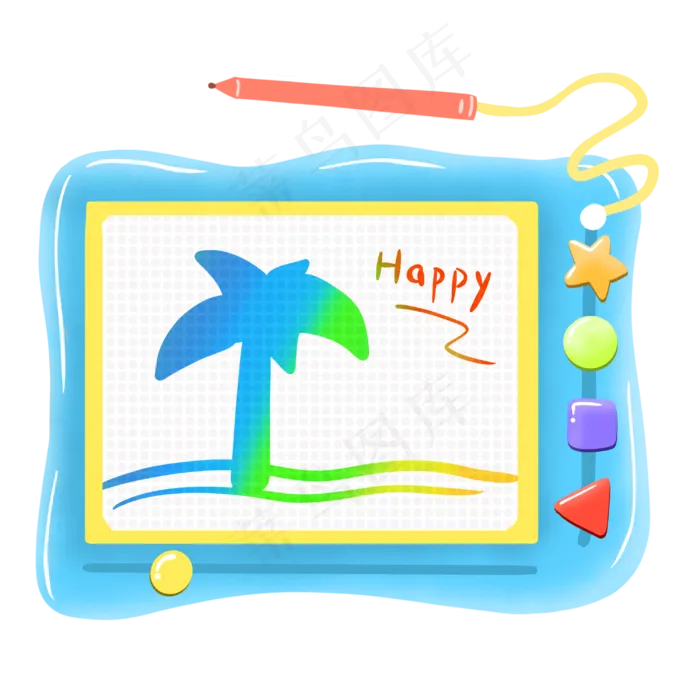 儿童玩具写字板