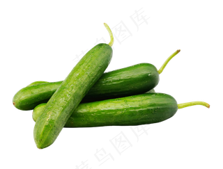绿色蔬菜黄瓜,免抠元素
