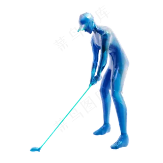 创意运动小人png图