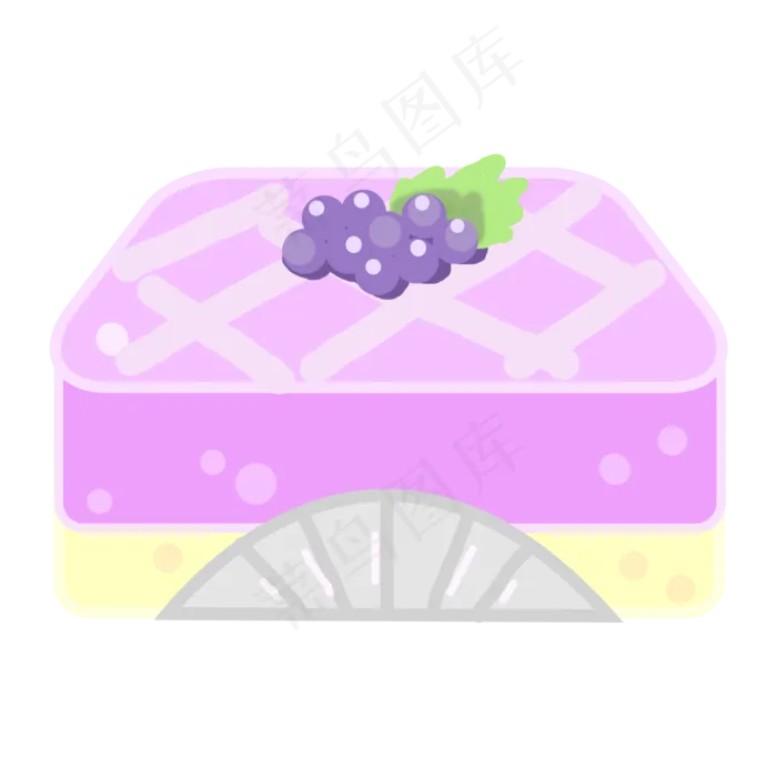 水果蛋糕小吃(2000X2000(DPI:300))psd模版下载