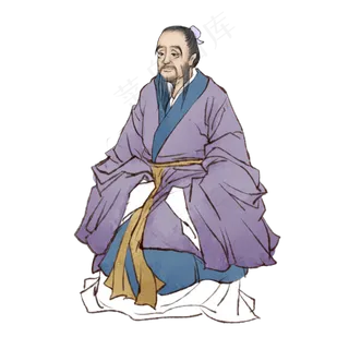 中医人物名医扁鹊,免抠元素