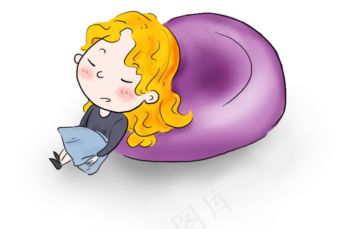 儿童节手绘小女孩(3508X2312(DPI:300))psd模版下载