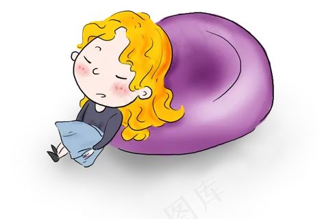 儿童节手绘小女孩