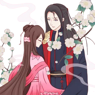 情人节古风情侣