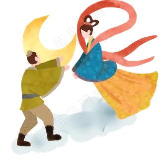 牛郎织女,免抠元素