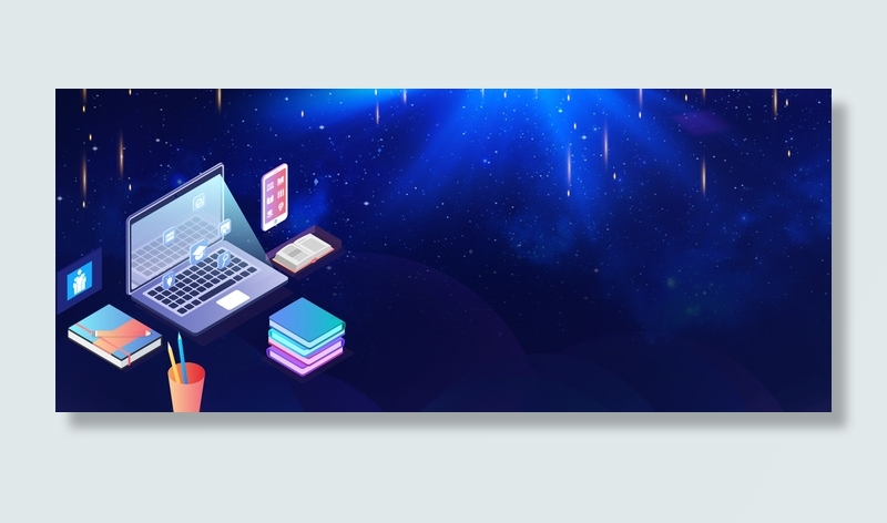 科技互联网数据背景