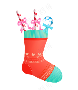 圣诞节卡通糖果手绘节日礼物可爱,免抠元素