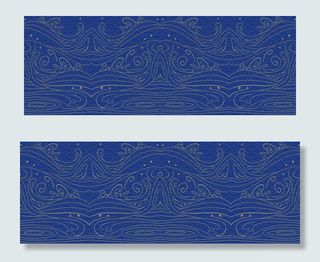 中国风蓝色海浪平铺纹理