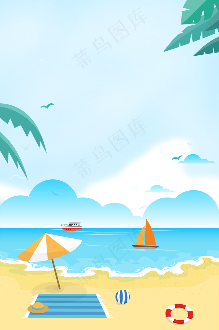 二十四节气处暑背景图片