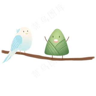 端午节卡通人物风格png格式