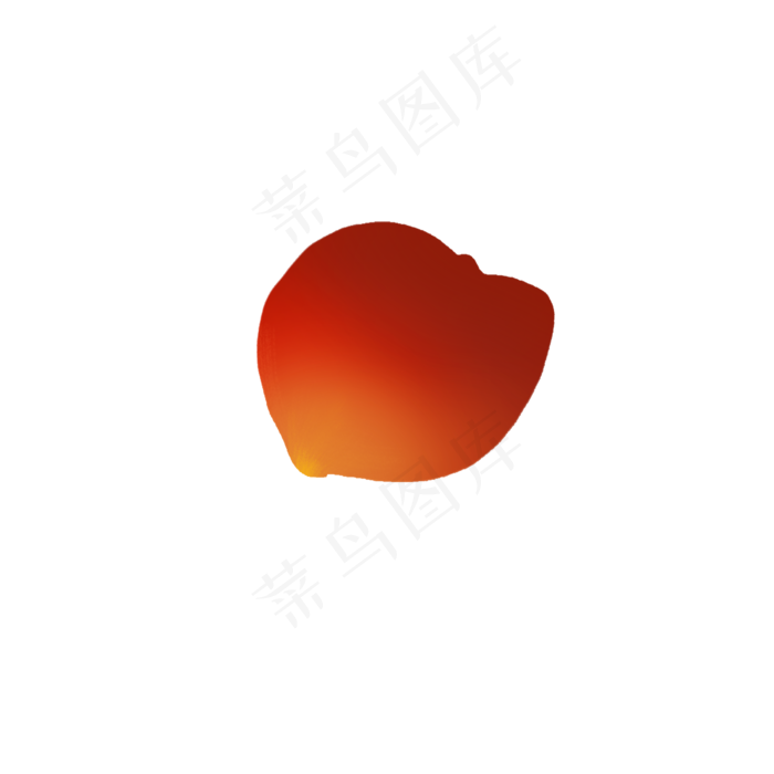 红色的玫瑰花瓣(2500X2500(DPI:300))psd模版下载