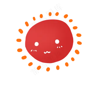 儿童节可爱的太阳