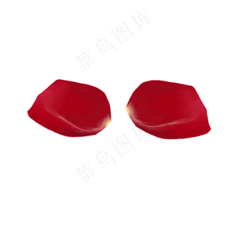 花瓣手绘通用词玫瑰花瓣