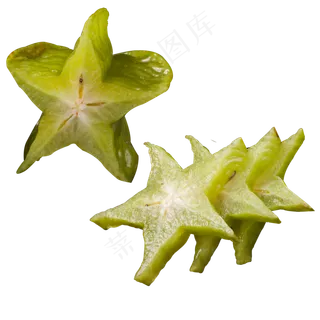 实拍果园果林水果杨桃