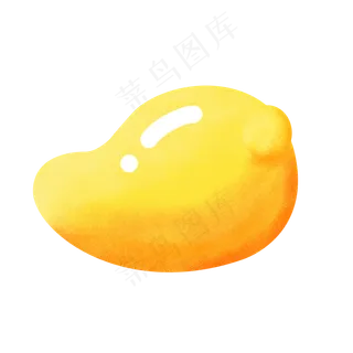 矢量水果蔬菜素材芒果