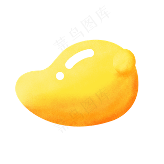 矢量水果蔬菜素材芒果