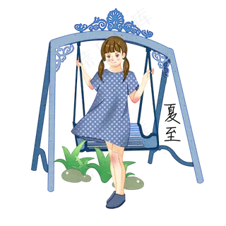 夏至穿裙子女孩