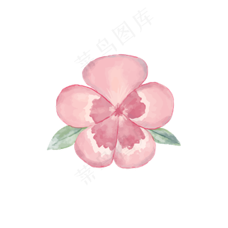 卡通花朵矢量素材