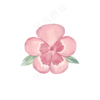 卡通花朵矢量素材