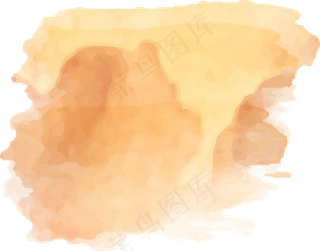 矢量彩色水墨喷图