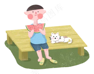 夏至夏天吃西瓜二十四节气