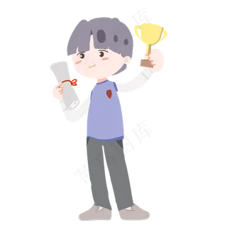 高考取得好成绩男孩