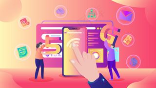 手机5G信息科技场景