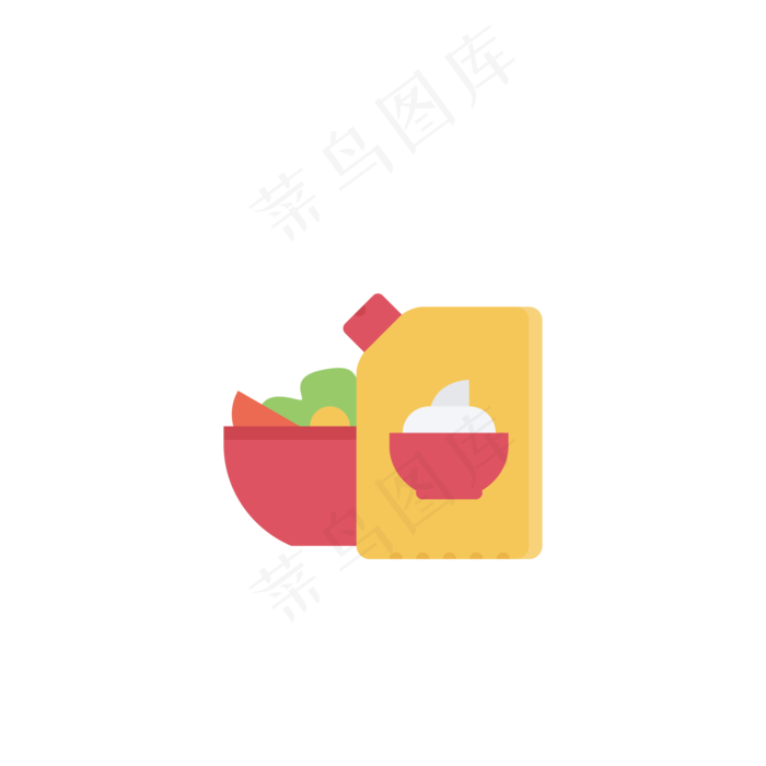彩色的彩品免抠图(2048X2048(DPI:300))ai矢量模版下载