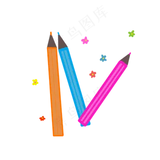 儿童彩色铅笔手绘简笔画